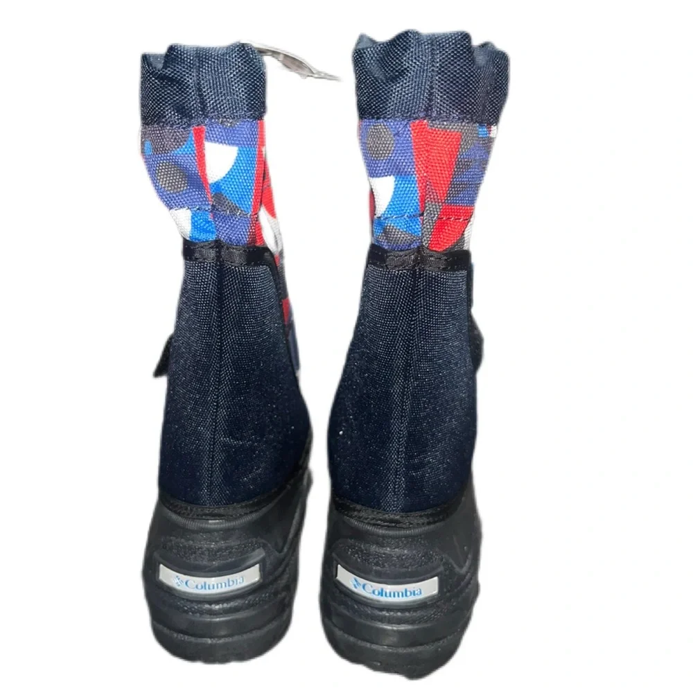 NWT Columbia Unisex-Child Childrens Powderbug Plus II Print Snow Boot Sz 11